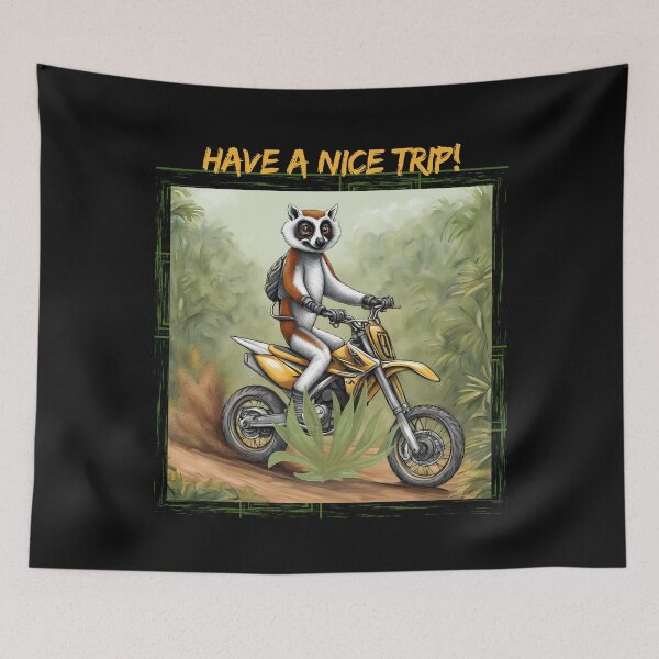 Artikelvorschau, Gute Reise! Bike Lemur Racer Motorrad entworfen und verkauft von Design_Your_Day.