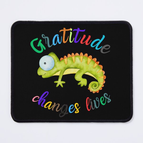 Item preview, Gratitude chameleon designed and sold by Azrou shop.