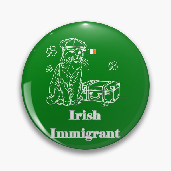 Item preview, Irish Immigrant Cat designed and sold by ChicClicker.