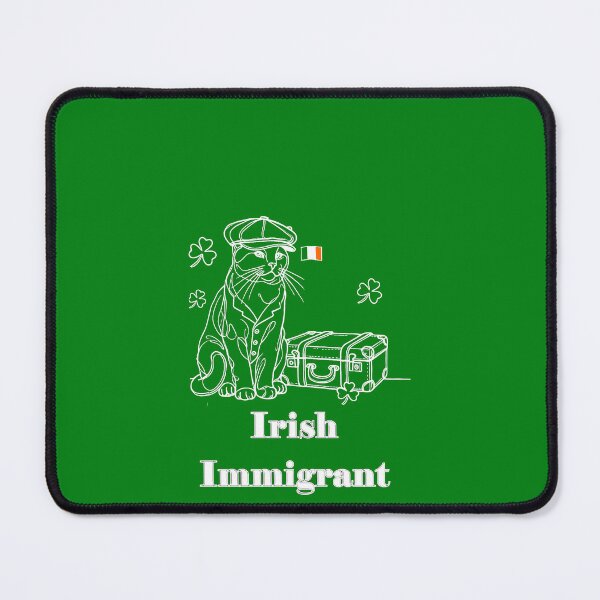 Item preview, Irish Immigrant Cat designed and sold by ChicClicker.