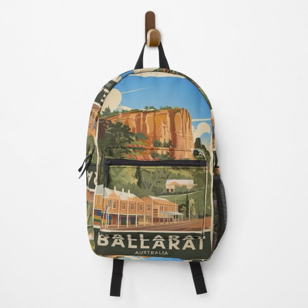Item preview, Ballarat Vintage Travel Poster designed and sold by TravelerRat.