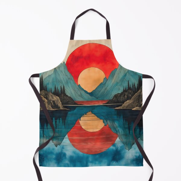 Item preview, Lake backing onto a mountain designed and sold by sodarkensthef.