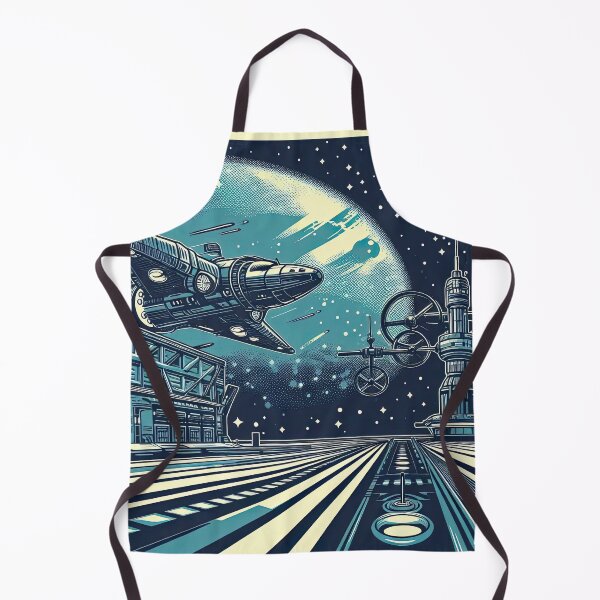 Item preview, Futuristic Spaceship Pop Art Style designed and sold by artofuniverse.