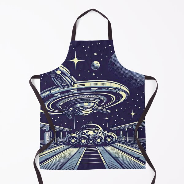 Item preview, Futuristic Spaceship Pop Art Style designed and sold by artofuniverse.