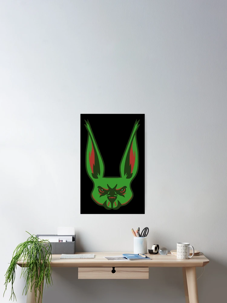 Thumbnail 2 of 3, Poster, Rabid Rabbitoh designed and sold by LegallyDistinct.