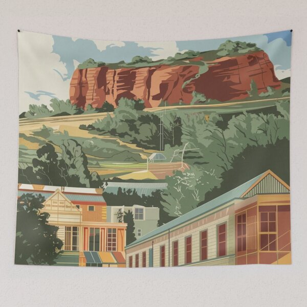 Item preview, Ballarat Vintage Travel Poster designed and sold by TravelerRat.