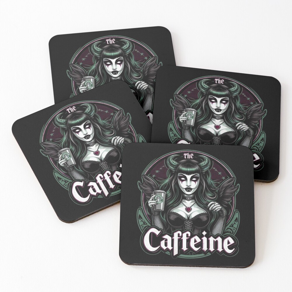 Item preview, Coasters (Set of 4) designed and sold by RigorMortees.