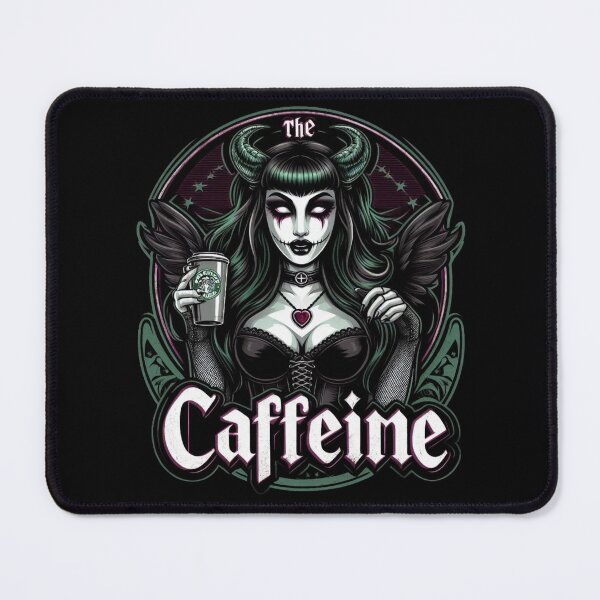 Item preview, The Caffeine Queen  designed and sold by RigorMortees.