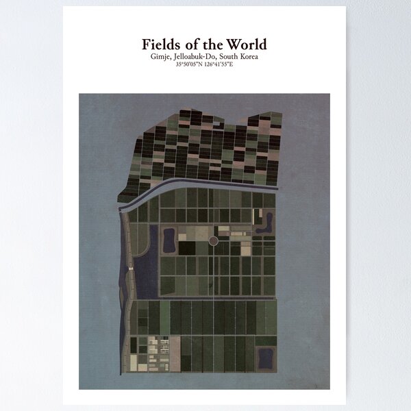 Fields of the World: South Korea Poster