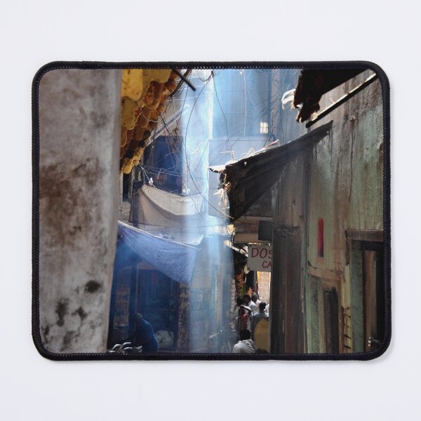 Item preview, Mystical Glow in the Streets of Varanasi designed and sold by franck380.