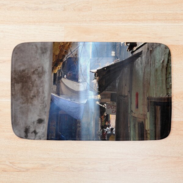 Item preview, Mystical Glow in the Streets of Varanasi designed and sold by franck380.
