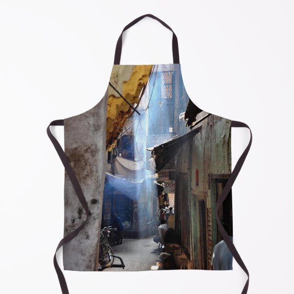 Item preview, Mystical Glow in the Streets of Varanasi designed and sold by franck380.
