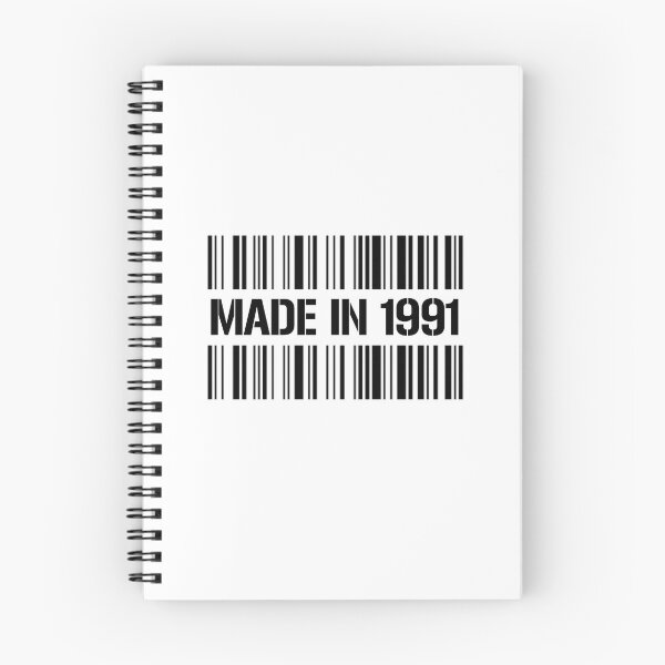 Item preview, Made In 1991 Birthday Gift designed and sold by NumbersFort.