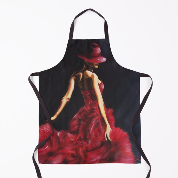 Item preview, Dancing in a red dress - Artem Tuliuk original oil painting designed and sold by Artem Tuliuk.