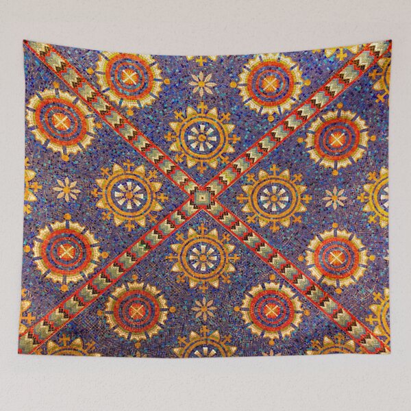 Item preview, Intricate Symmetrical Mosaic Tile Design designed and sold by urzga.