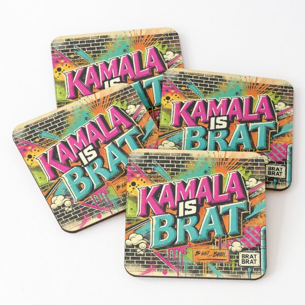 Item preview, Kamala Is Brat, Kamala 2024 designed and sold by YOURTWIST.
