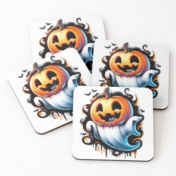 Item preview, Pumpkin Patch Ghost designed and sold by rajdigitalarts.