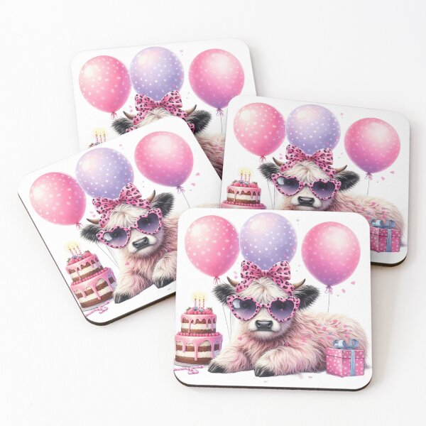 Item preview, Gifts and Balloons,Birthday,Highland Cow designed and sold by deniz kaya.