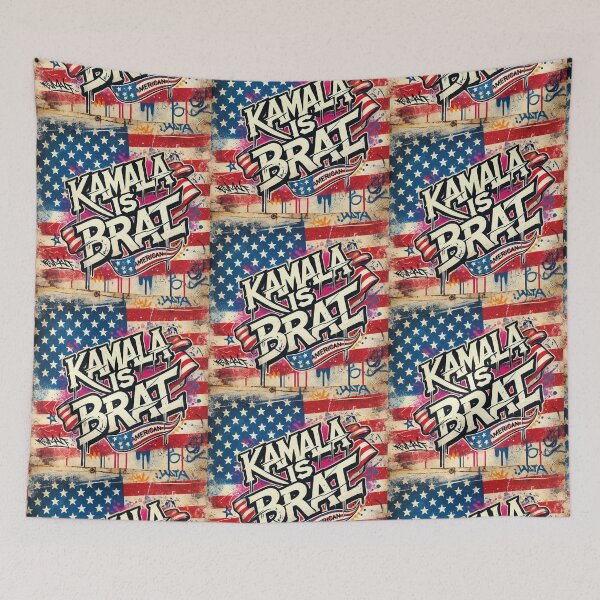 Item preview, Kamala Is Brat, Kamala 2024 designed and sold by YOURTWIST.