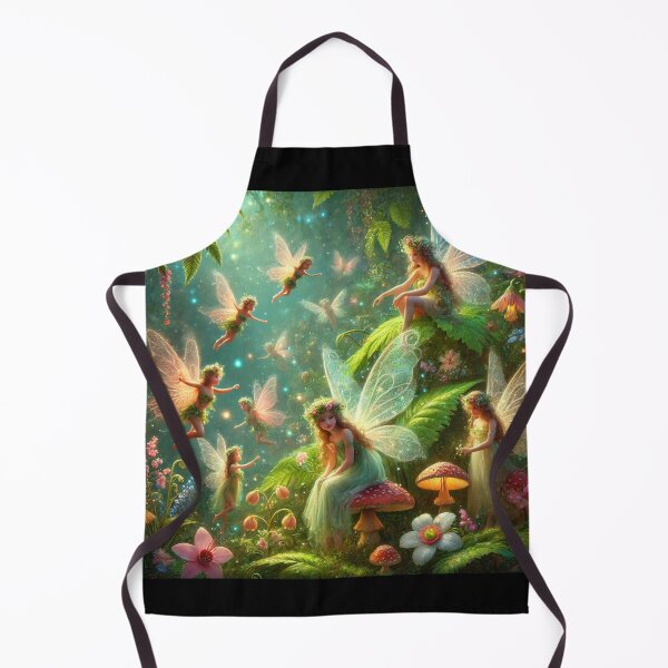 Item preview, Enchanting Woodland Fairies in a Mystical Forest designed and sold by ShamanIwoArt.