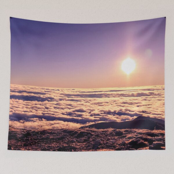 Item preview, Sunrise and the Sea of Clouds designed and sold by WildAppleStudio.