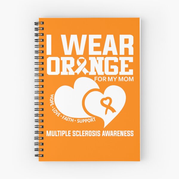 Item preview, I Wear Orange For My Mom Multiple Sclerosis Awareness Gear designed and sold by DynamicDesign.