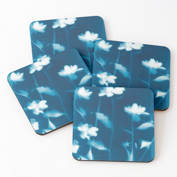 Item preview, Black Eyed Susan Cyanotype designed and sold by kinoko.draws.