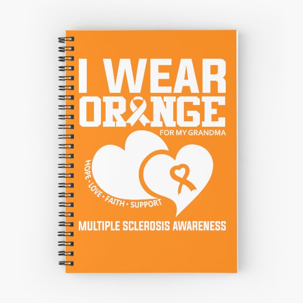 Item preview, I Wear Orange For My Grandma Multiple Sclerosis Awareness Gear designed and sold by DynamicDesign.