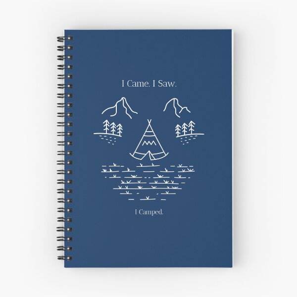 Item preview, I Came. I Saw. I Camped. Camping inspired apparel designed and sold by DoodlesDesign.