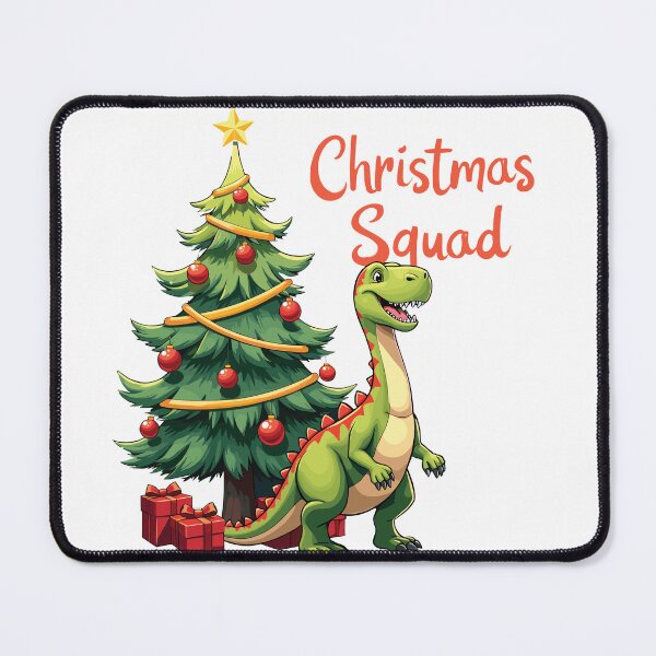 Item preview, Happy Christmas Squad cute Dinosaur Tree designed and sold by MrDesing10 ⭐⭐⭐⭐⭐.