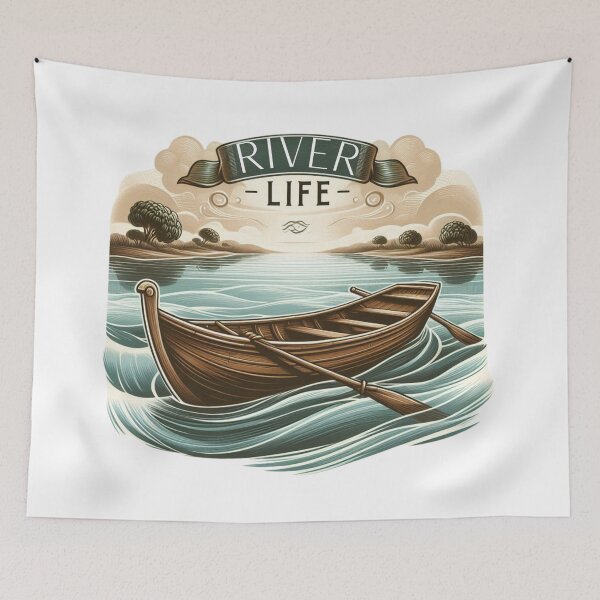 Item preview, River Life designed and sold by deniz kaya.