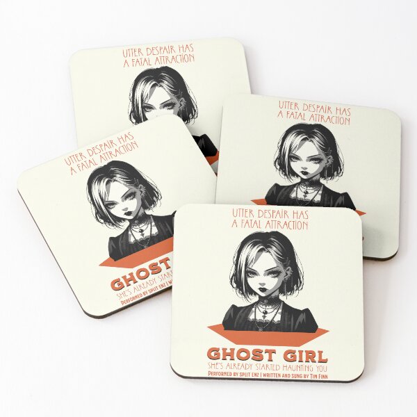 Item preview, Ghost Girl - An gothic anime movie of the mind about a fatal attraction, based on the Split Enz classic designed and sold by geetarv.