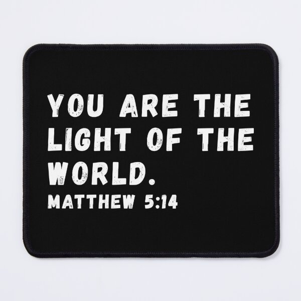 Item preview, Matthew 5:14 Bible Verse designed and sold by SoulQuot.