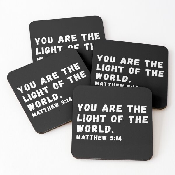 Item preview, Matthew 5:14 Bible Verse designed and sold by SoulQuot.