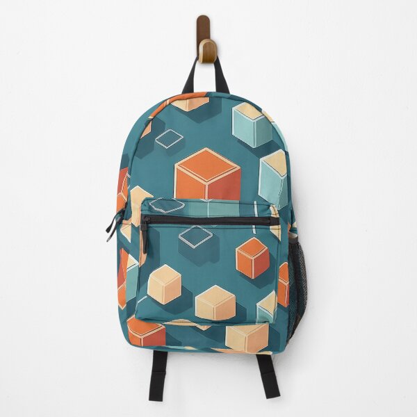 Item preview, A design of a pattern of cubes that appear to float above the surface, with clean lines and a simple color. designed and sold by HEMRO.