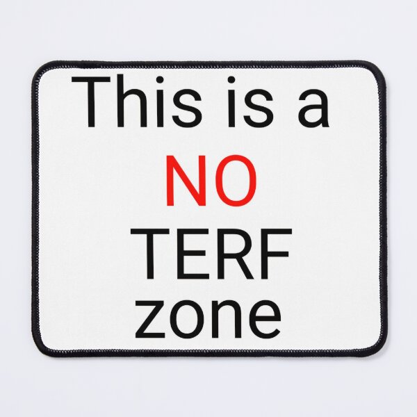 Item preview, No terfs welcome designed and sold by AncientDreamer.