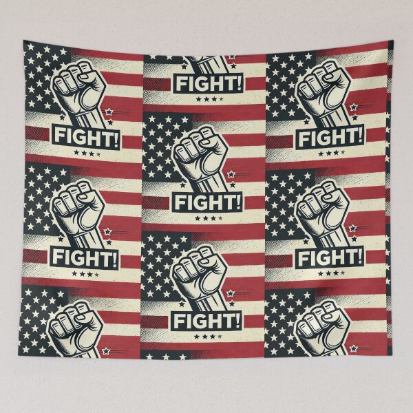 Item preview, "Trump: Fight" Trump Assassination Attempt designed and sold by YOURTWIST.