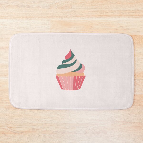 Item preview, Cupcake Illustration, Child Art, Colorful Sweet Dessert Drawing, Wall Decor for Kids designed and sold by hannaprescott.