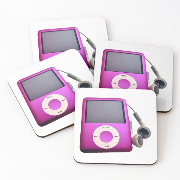 Item preview, Pink iPod with Earbuds Attached designed and sold by urzga.