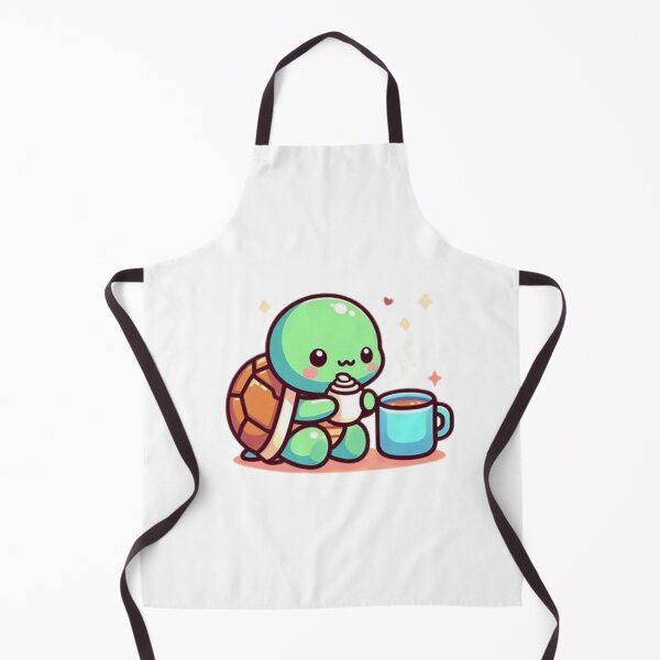 Item preview, turtle with coffee designed and sold by Eternalski.