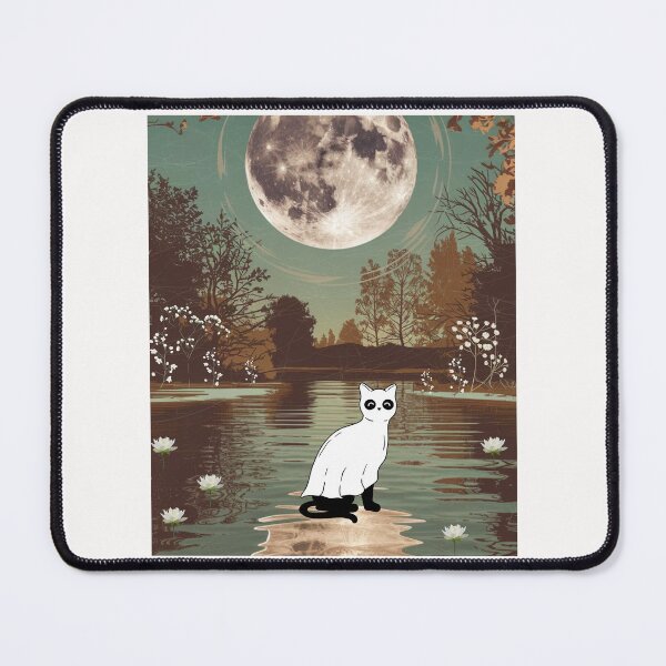 Item preview, Retro Kitten Vintage Botanical Vintage Outdoor designed and sold by MarcelooArt.