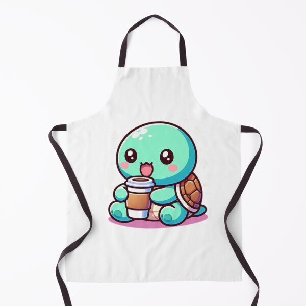 Item preview, turtle with coffee designed and sold by Eternalski.