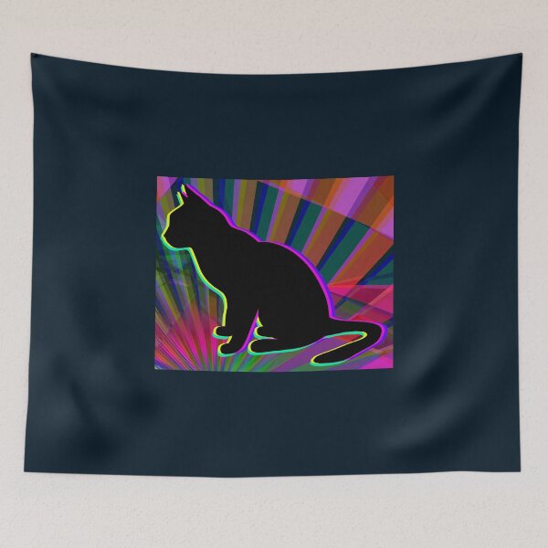 Item preview, 3D Cat. Psychedelic designed and sold by navarraspain.