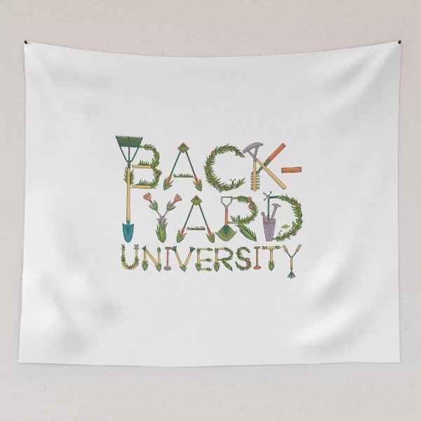 Item preview, BACKYARD UNIVERSITY No.2 designed and sold by Gentle40Winks.