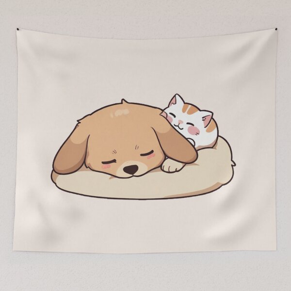 Item preview, Cat Dog Sleeping designed and sold by CSidea.