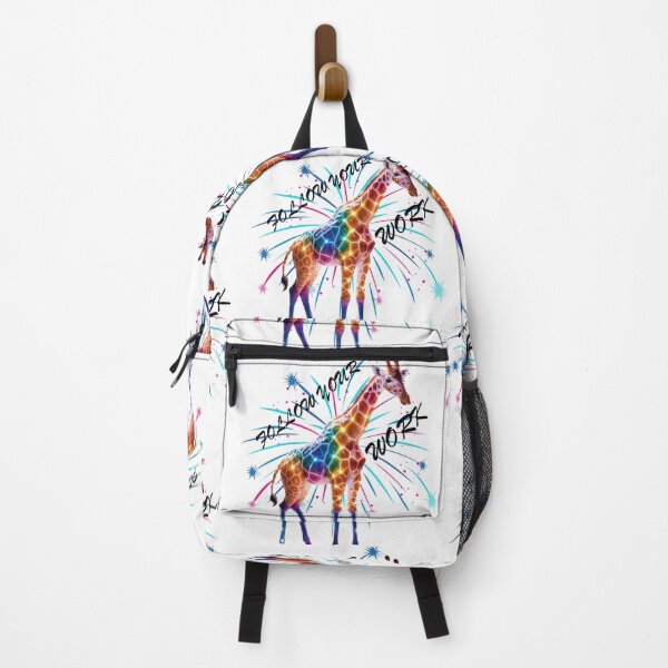 Item preview, Colorful Giraffe-For HardWorkers designed and sold by GloriousArtSKD.