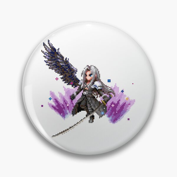 Item preview, Sephiroth Brave Exvius FF7 FFVII Final Fantasy 7 VII designed and sold by Noura Sultani.