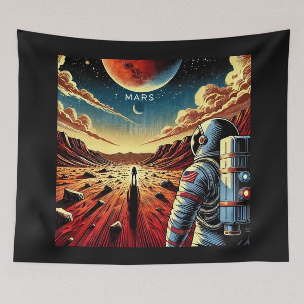 Item preview, alien landscape designed and sold by TEEJAMBOREE.