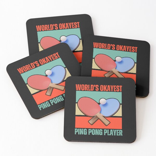 Item preview, Retro World's Okayest Ping Pong Player designed and sold by AlienOccupation.