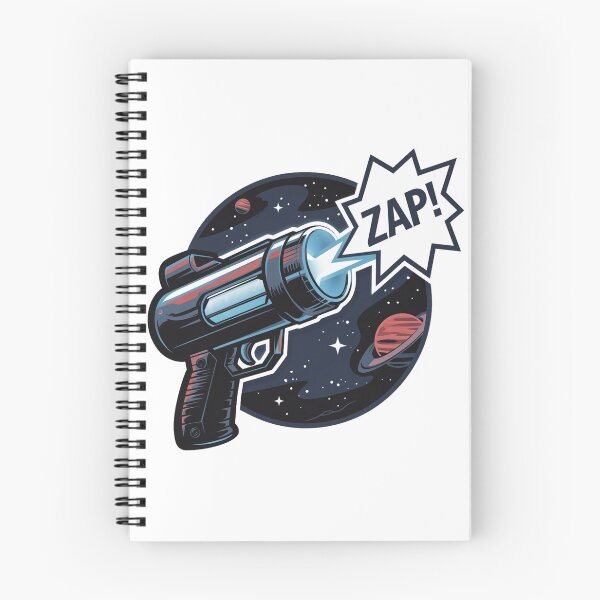 Item preview, RayGun Space Illustration designed and sold by unique0703.
